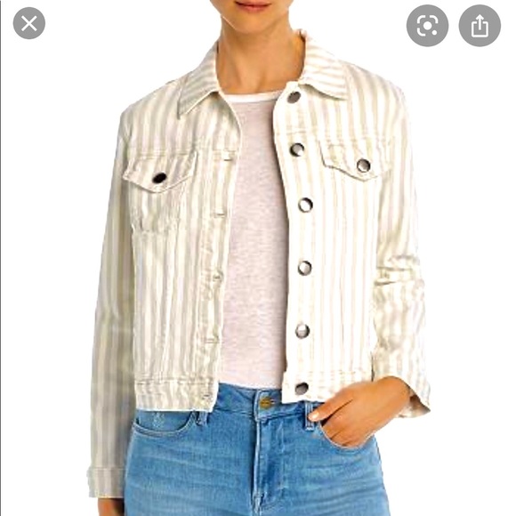 frame le vintage denim jacket